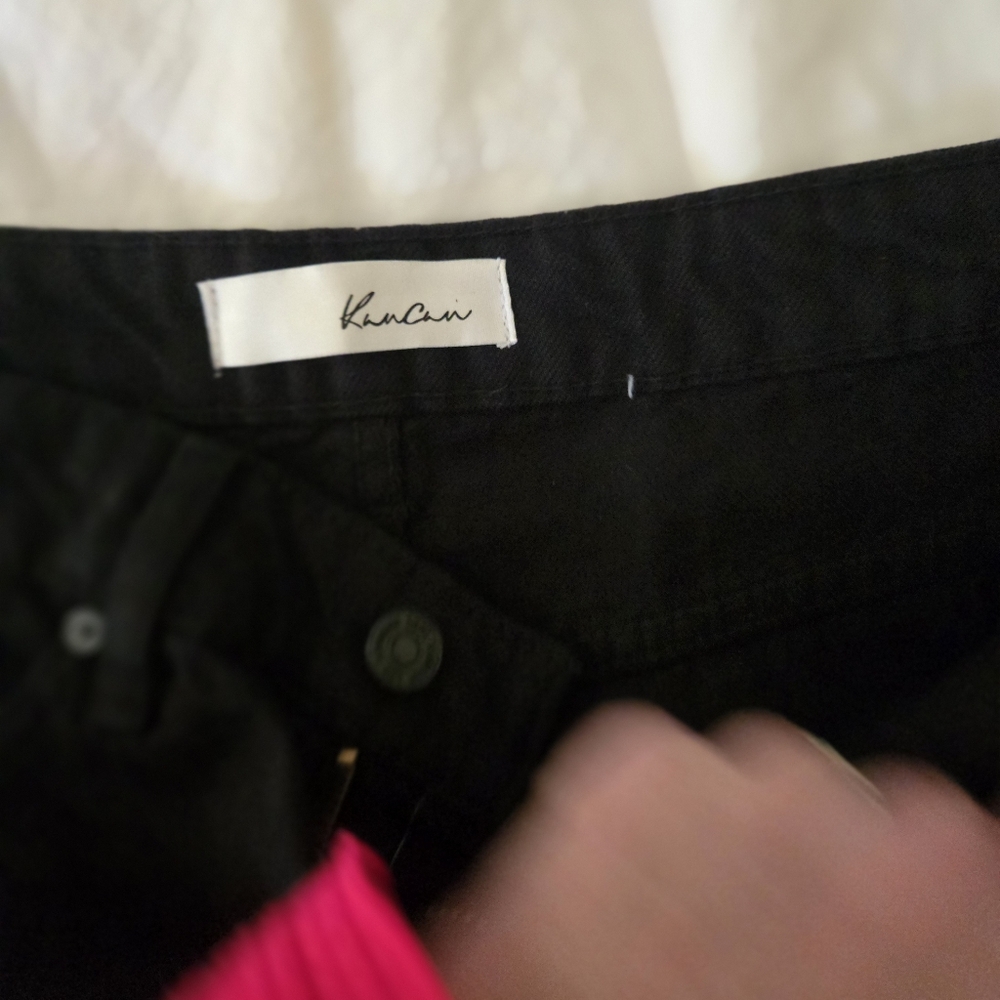 KanCan Women's Dark Jean Shorts - Picture 3 of 5